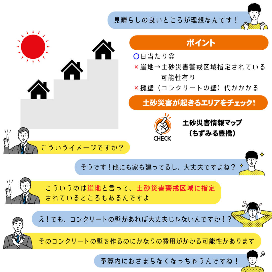 見晴らしの良いところ