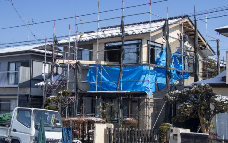 外壁・屋根の施工